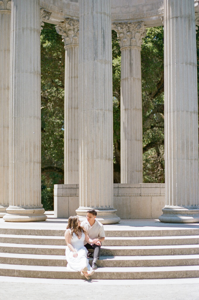 Pulgas Water Temple Engagement Session